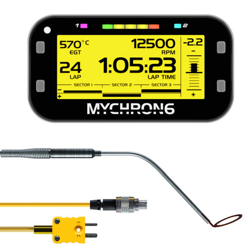 AiM Mychron 6 1T with CHT Under Spark Plug Temperature Sensor